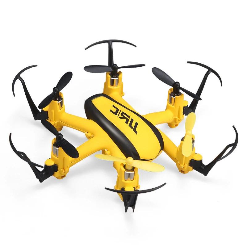 

One Key Return 4 Channel Mini 6 Axis Helicopter Toys Headless Mode RC Quadcopter Drones With LED lights, Yellow