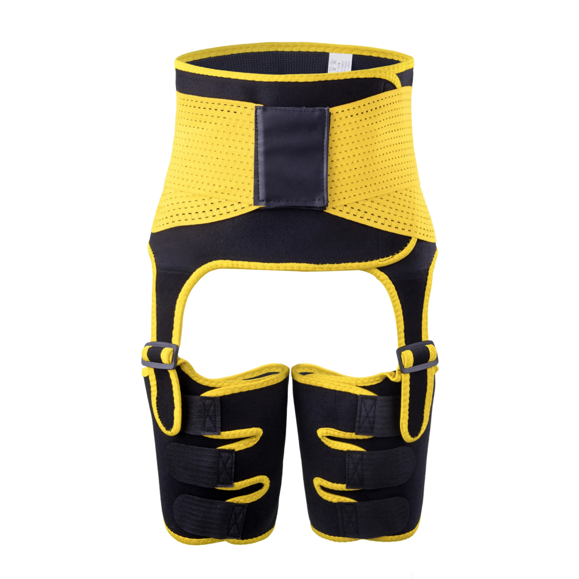 

Wholesale Indoor Fitness Workout Training Exercise Home Double Belt Sports Waist Thigh Trimmer Trainer