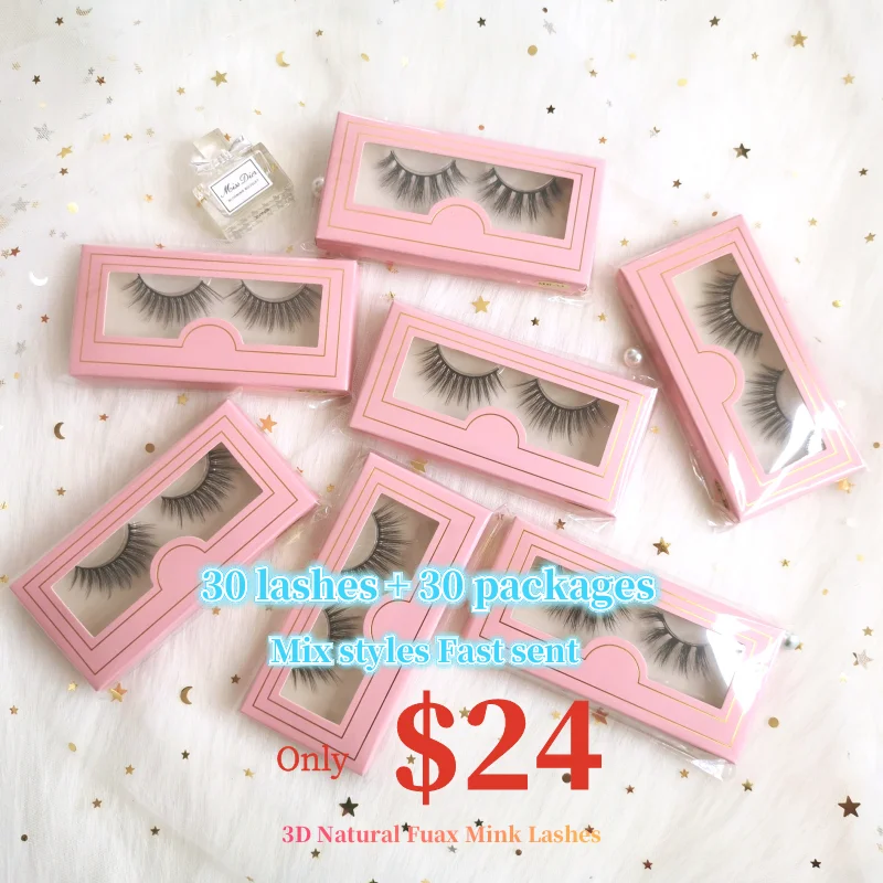 

CY11 2022 new arrival 3D natural faux mink eyelashes rodan fields lash boost free lash box custom lash package print logo