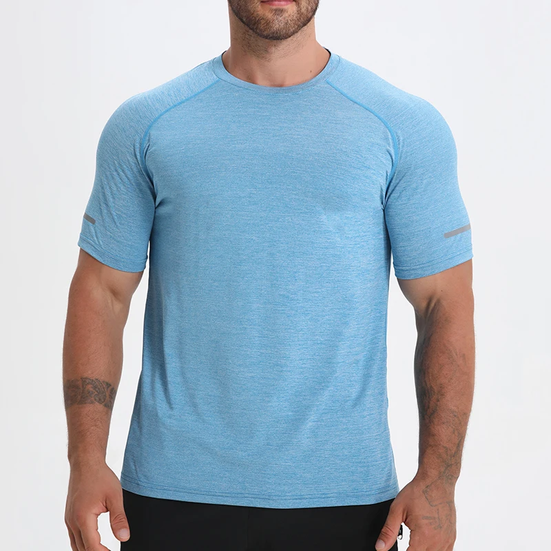 

Mens Athletic Shirts Short Sleeve Quick Dry Fitted Gym Workout Running Performance Hiking Moisture Wicking T-Shirts