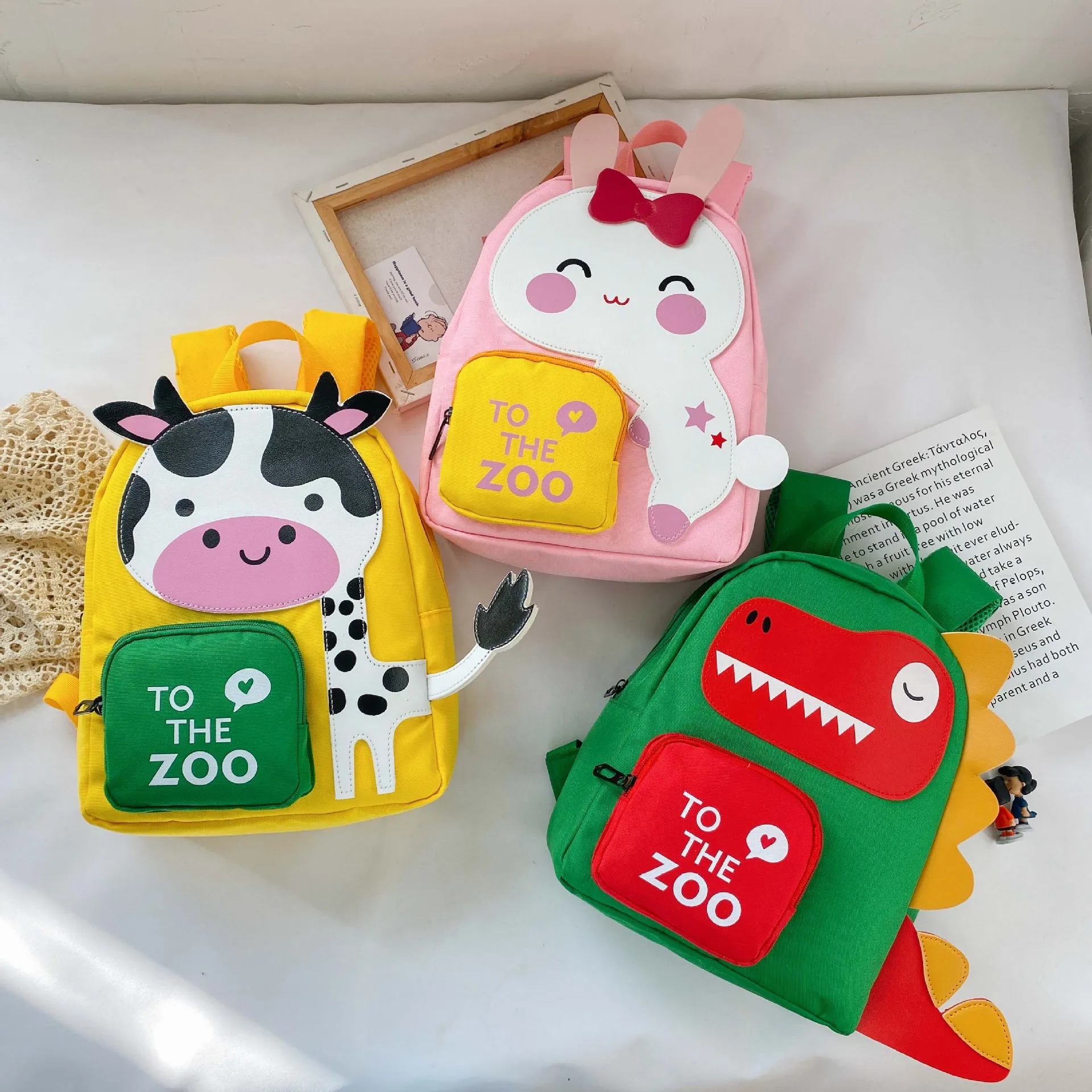 

Twinkle 2021 New Cartoon Kindergarten Preschool backpack cute animal cartoon mini children lightweight 3-5 years kids