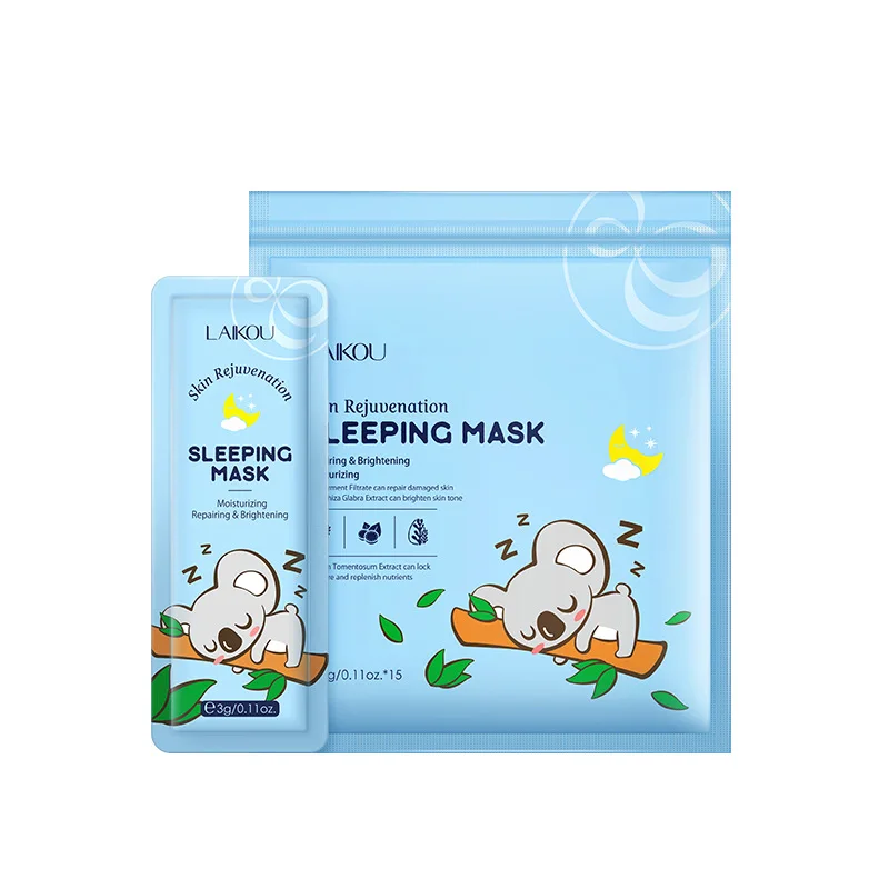 

Private Label Face Beauty Mask LAIKOU Skin Rejuvenation Sleeping Mask For Retaining Moisture In The Skin During Sleep