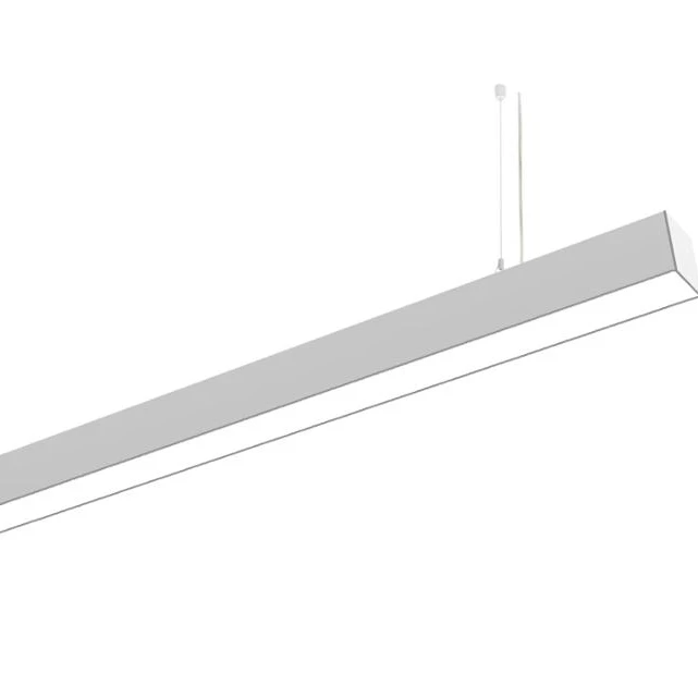 CRI>80 Suspended Led Shopl linear Light Linkable  Office led hanging linear Light