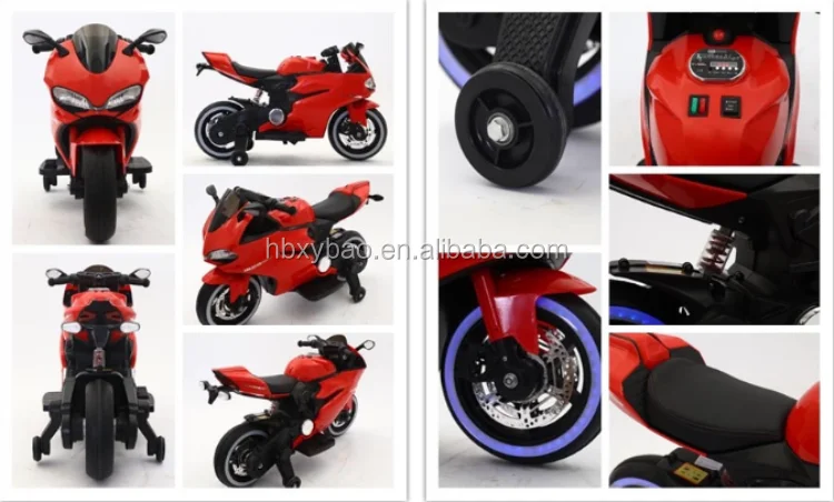 2019 Fashionable Big Bike Motorcycle Baby Motor Bike Kids Ride On