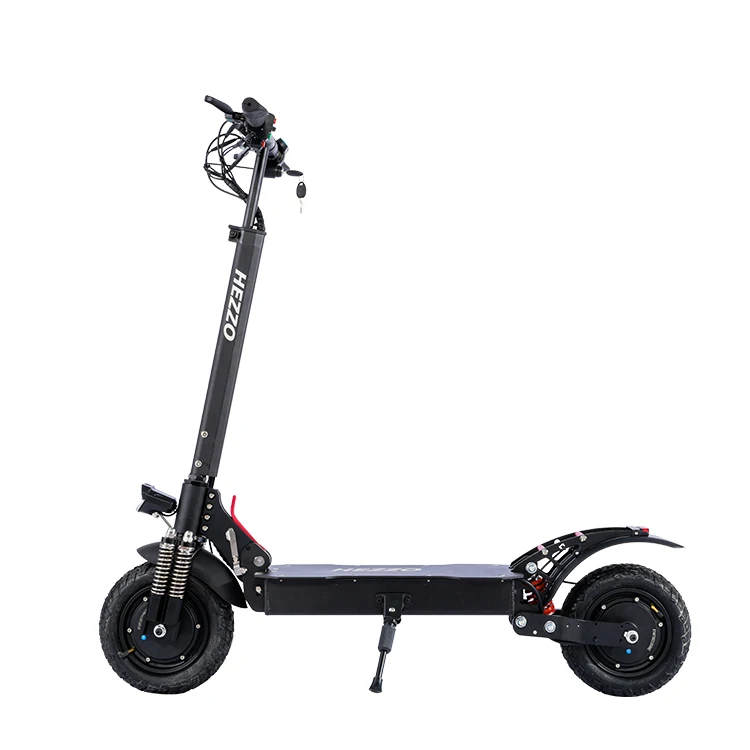

2022 HEZZO free shipping 48V 2400W dual motor electric scooter 20AH 11 inch Foldable Off Road Electric kick Scooters for Adult