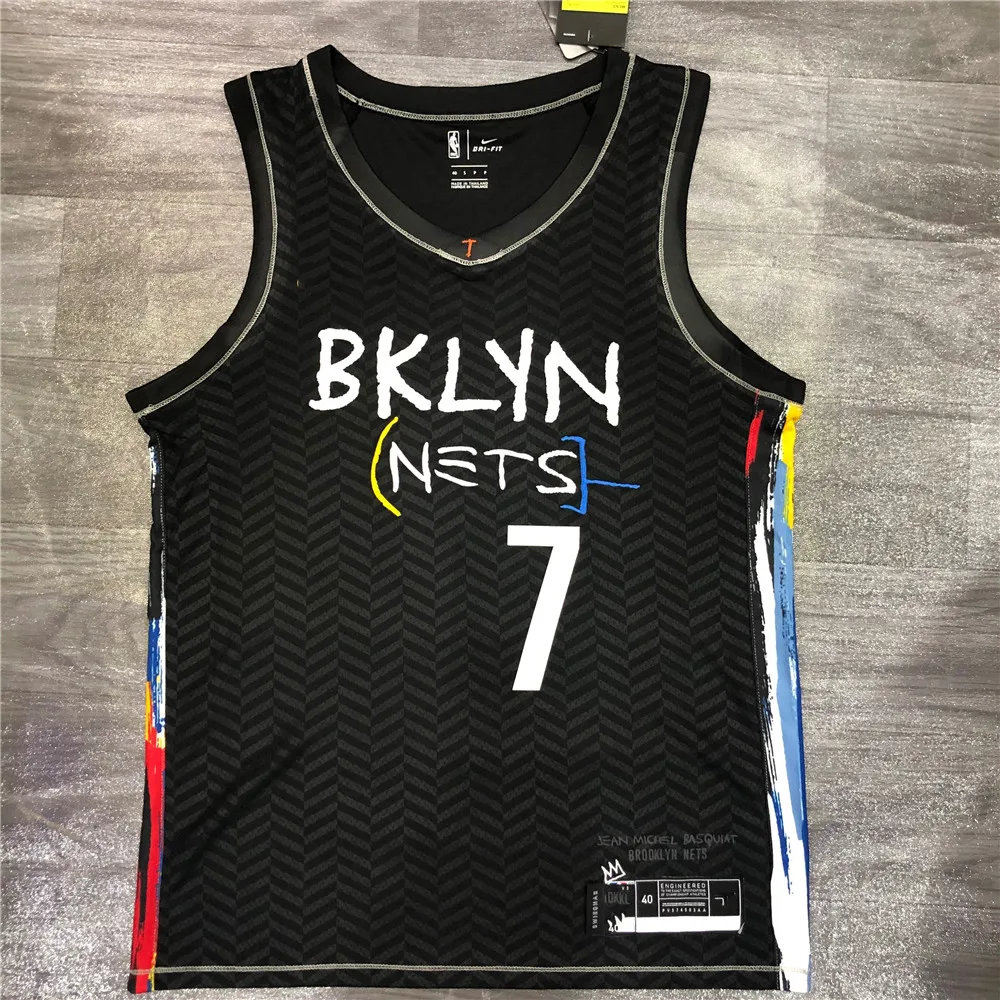 

2021 Latest BKLYN City Edition Basketball Jersey Durant #7 Irving #11Jordan#6 #22 #26 Mens Sports tshirt High Quality, As picture