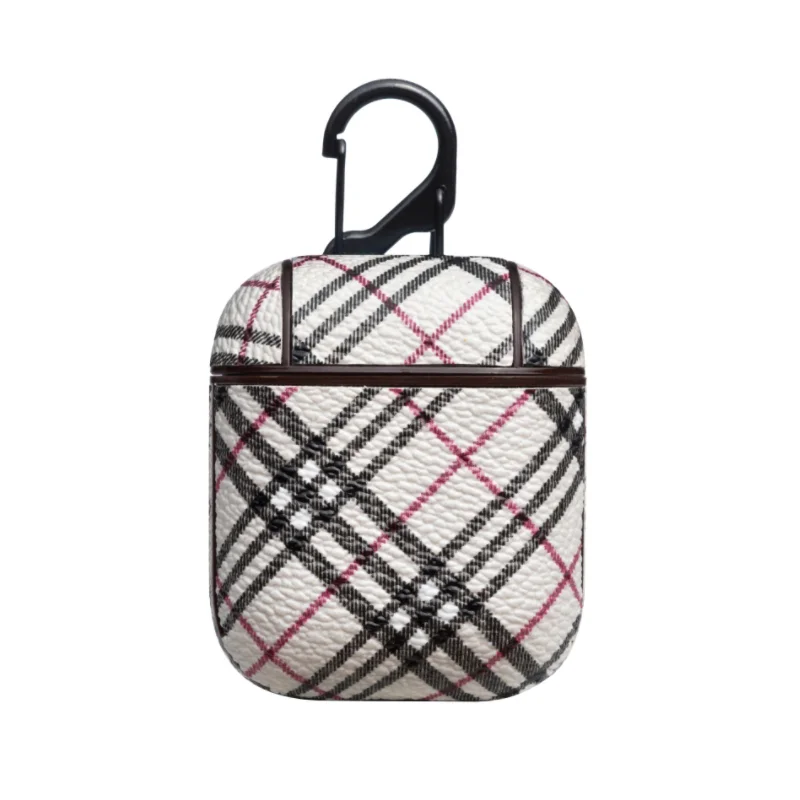 

wholesale PU Leather protective cover earphone case for luxury airpod cases 2021, 12 colors