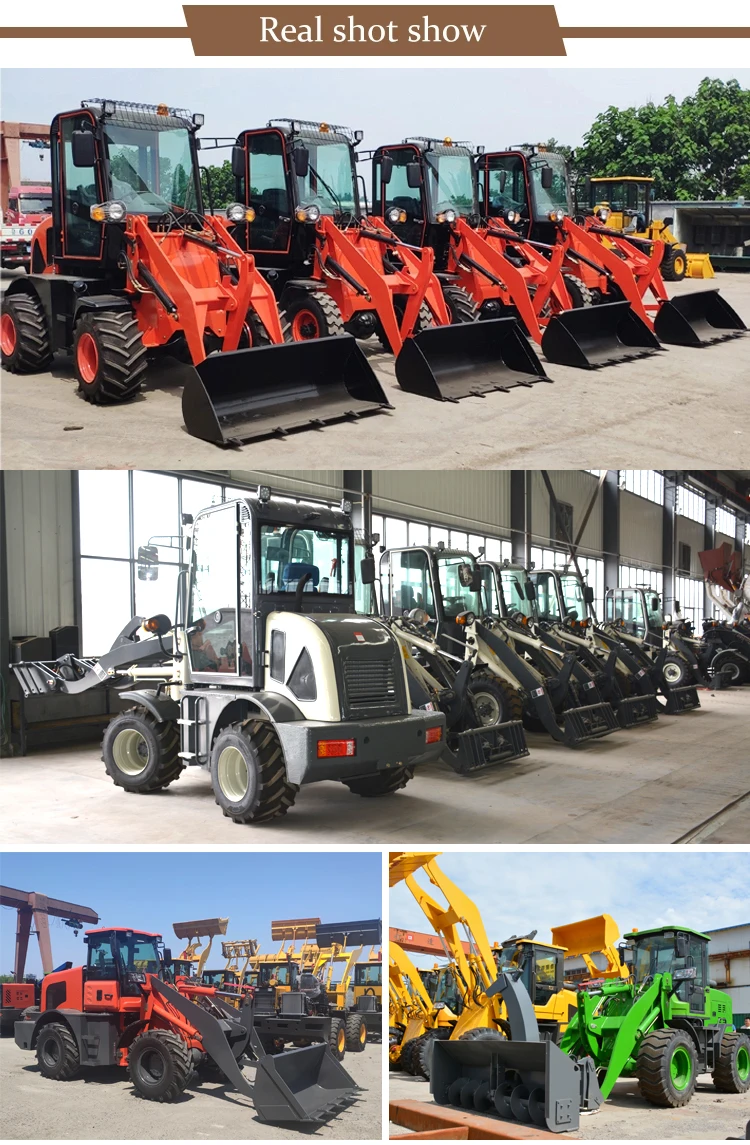 Zl912 910 920 930 940 950 Payloader Machine Small Wheel Loader Front End Loader Mini Compact