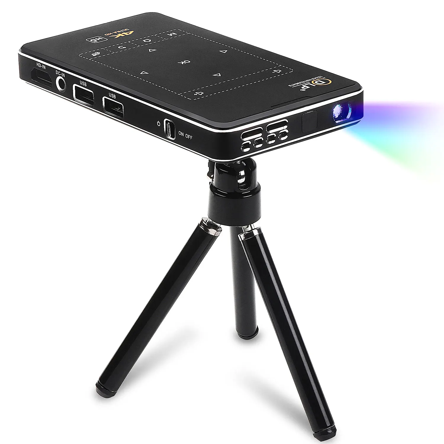 

4K 1080P Home Mini Led Portable Smart Pocket Cinema Video Projector, Oem