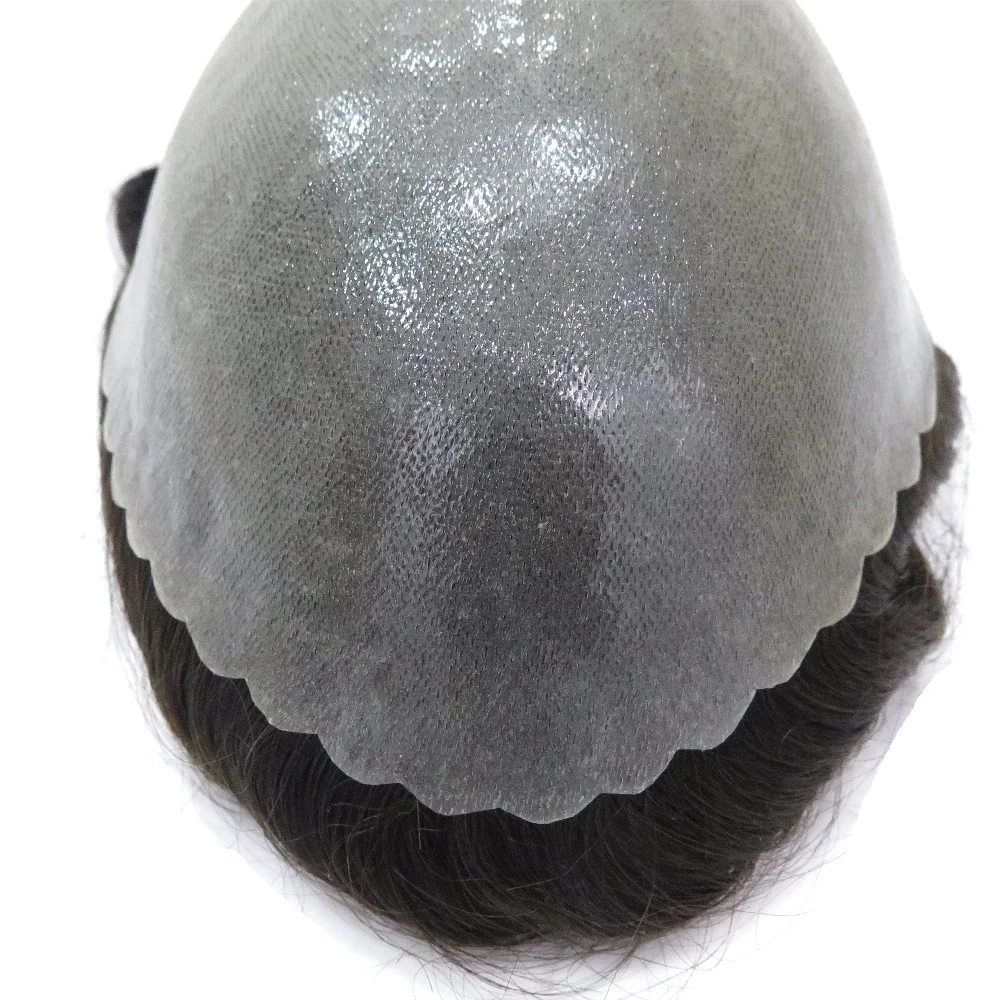 

Indian Human Hair Skin Toupee for Men