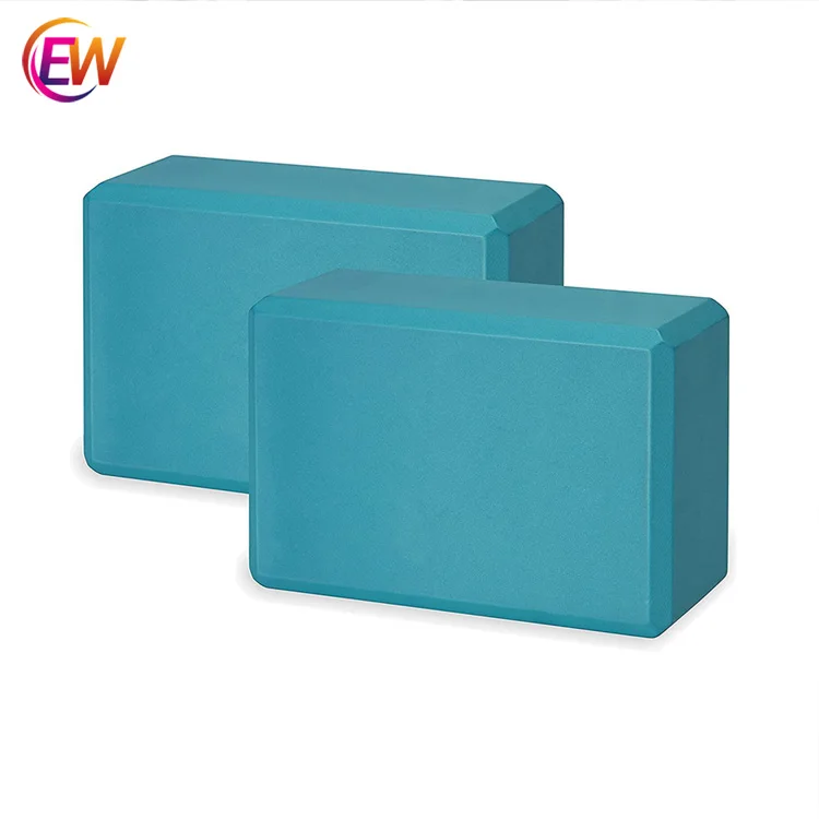 

2021 Wholesale Custom Logo High Density EVA Foam Large Yoga Strap Yoga Block, Customized color