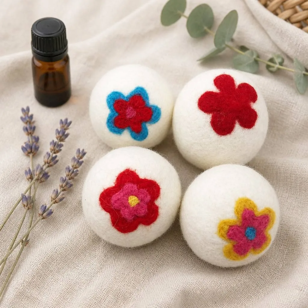 Wool Balls with Essential Oil