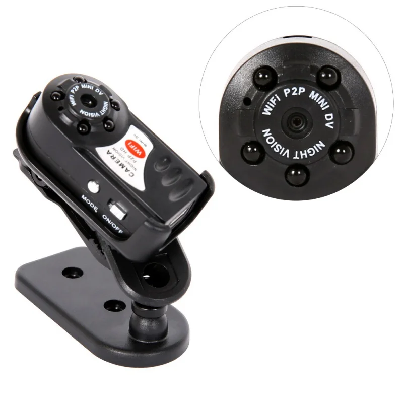 

Q7 Mini WIFI Camera 1080P HD Wireless DV DVR IR Night Vision Cam Recorder Security CCTV Camera
