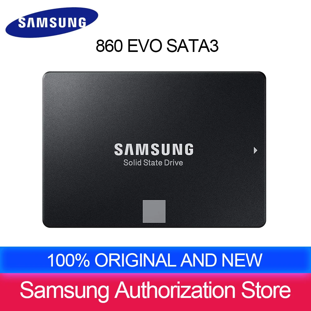 

Samsung SSD 860 EVO 250GB 500G 1TB 2.5 Inch SATA III Internal SSD for Laptop PC NEW and ORIGINAL, Black