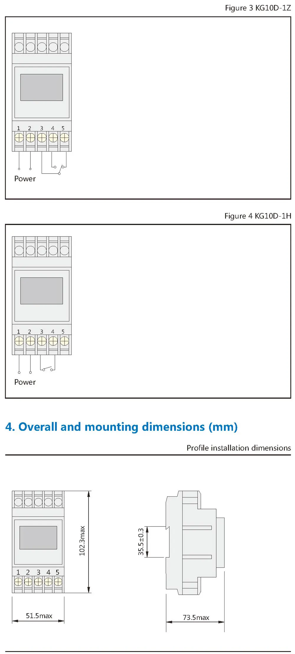 Chint original KG10D KG10D-1H KG10D-1Z Automatically preset time turn on or turn off power supply 1NO or 1CO Time Switch