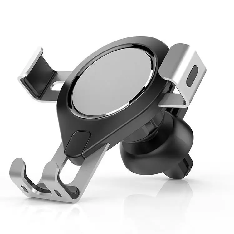 

Phone holder HOPcq gravity smartphone cell support holder, Red, gray, silver