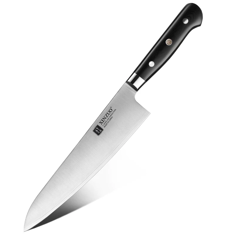 

8 inch professional 440C composite steel stainless steel kitchen chef knife