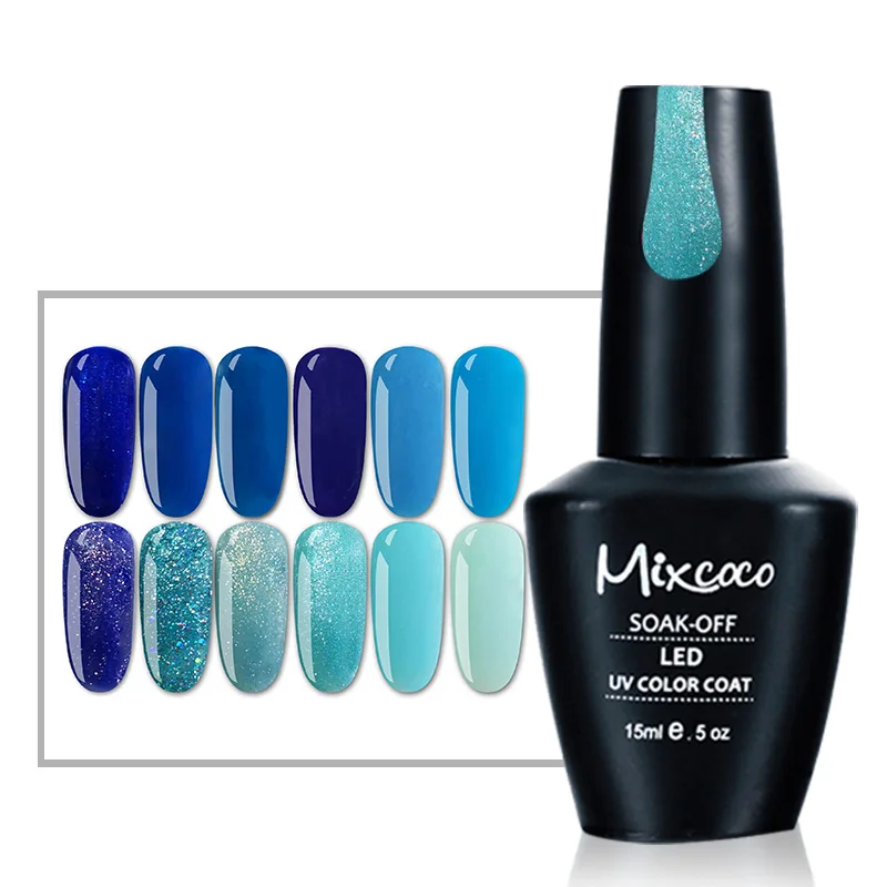 

Mixcoco Manufacturer Fashion Uv Gel Color Professional Nail Gel Polish 192 Colors 15ml / Bottle