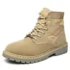 Tooling shoes men's outdoor combat shoes waterproof Martin boots high to help British trend boots