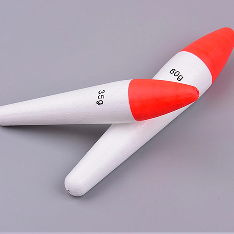 China Supply Eva Foam Fishing Float Fishing Tackle Red And White