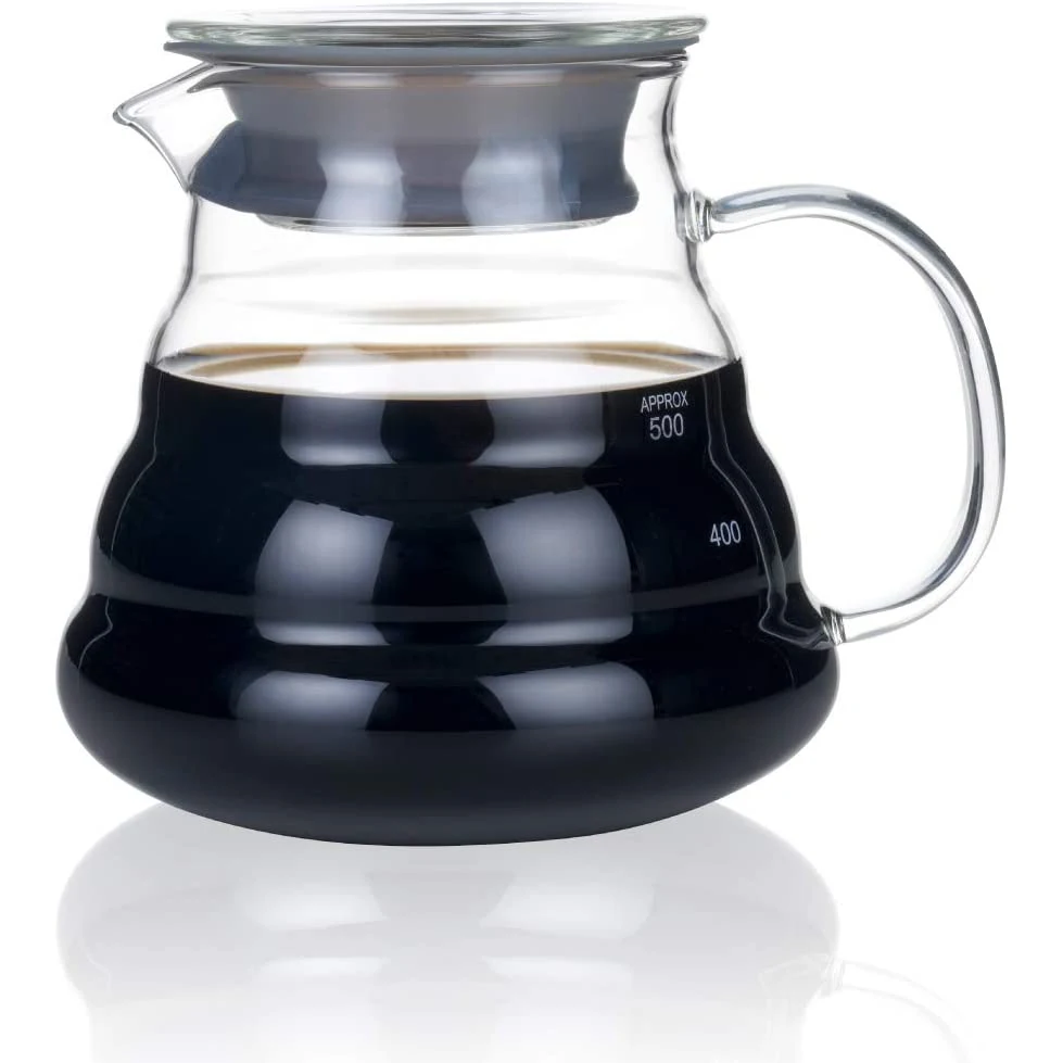 

Resistant Pyrex High Borosilicate Turkish Arabic Barista Mini Cloud V60 Flask Liner Teapot Infuser Kettle Set Glass Coffee Pot