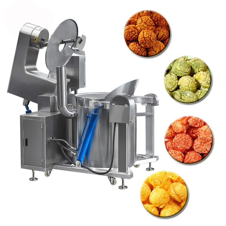 
Cheap Price Industrial Large Capacity Gas Electric Commercial Caramel Mushroom Popcorn Machine For Sale  (62403021709)