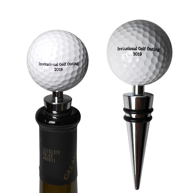 

Wholesale creative metal preservation custom logo wine stopper, Stocked or custom