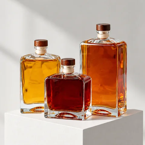 Spirits & liquor represented in Ruisen storefront imagery