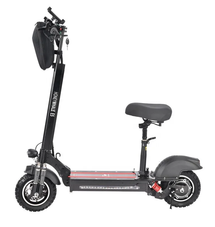 

2021 new style cheap price 48v/600w honey whale E5 EU warehouse in stock Electric Scooter For Adult
