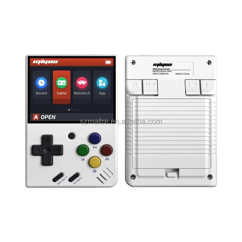 MIYOO Portable Video Game Console 3.5 Inch Screen With Onion system and Linux System Miyoo mini plus Pocket Game Player For gift