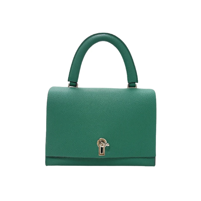 

Lock Chain Shoulder Messenger bags Elegant Female Small Square Bag leather bags women handbags