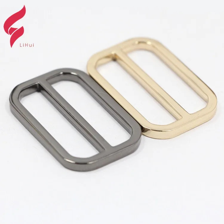 

Handbags Strap Buckles Manufacturers Flat Round Line Style Slide Adjustable Strap Buckle Metal 33mm Eco-friendly Zinc Acceptable, Nickle ,gold ,gunmetal or as your request