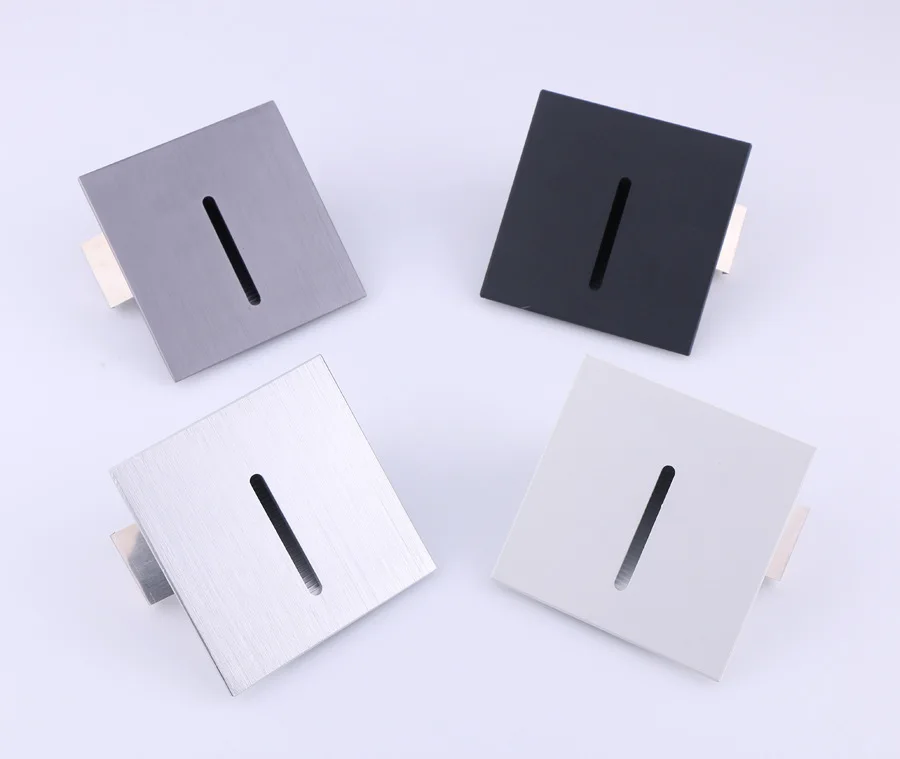 3W Embedded LED Step Light Sensor Flicker-free AC85-265V Stair Step Walkway Corner Light Sensor for outdoor