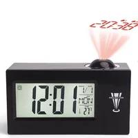 

Desktop Electric Digital Projection Light Alarm LED Table Clock with Time Projector