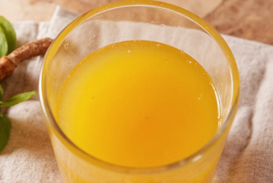 Liquid turmeric dropper showing golden extract