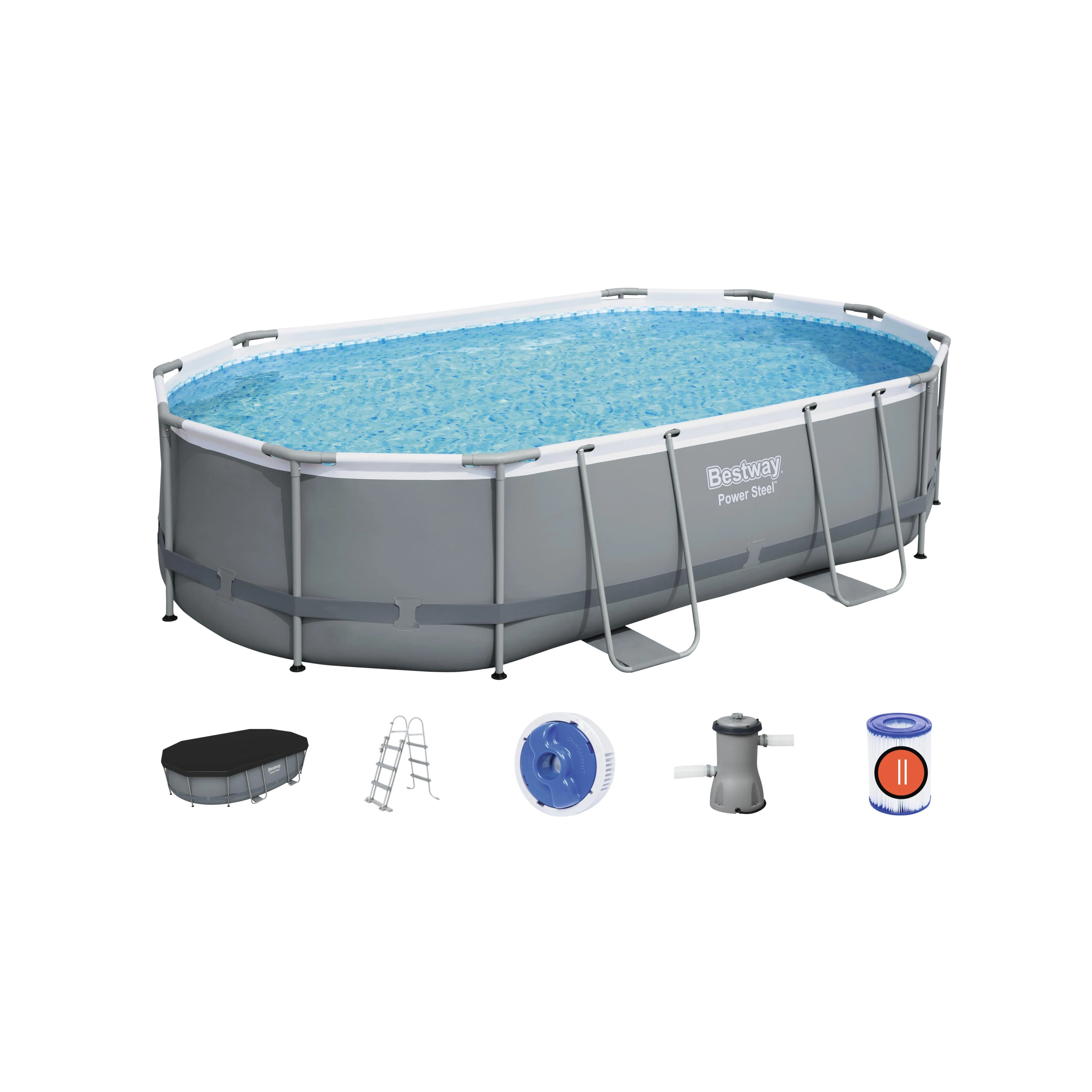

Bestway 56448 Strength manufacturer summer outdoor metal frame swimming pool