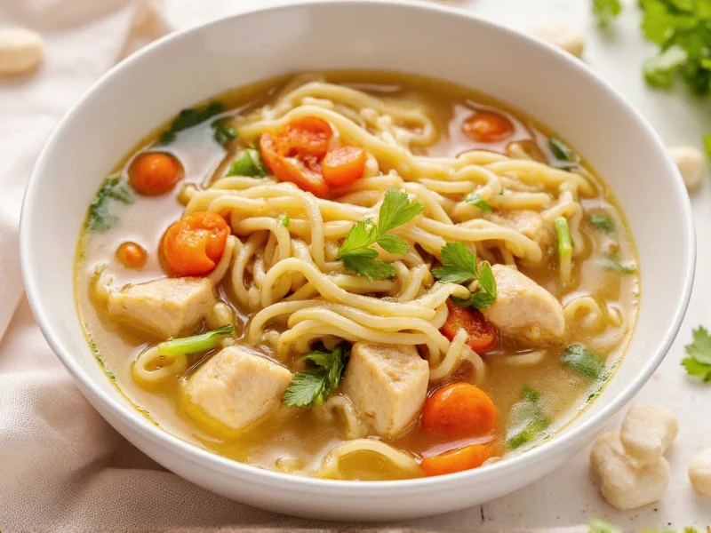 instant chicken noodle soup
