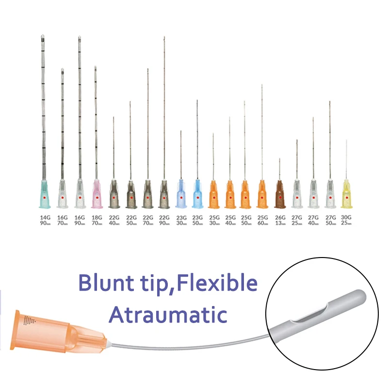 

Disposable 25G 50mm cannula blunt tip fill needle