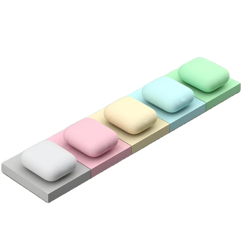 

2021 Popular android ios Cellphone Wireless in-ear Bluetooth Headphones inpods 12 TWS Macaron sports earphones for music player, 8 colors