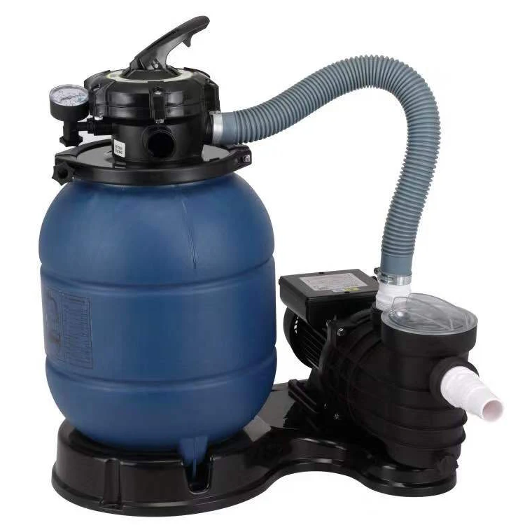 

sand filter for the swimming pool spa pump, Blue