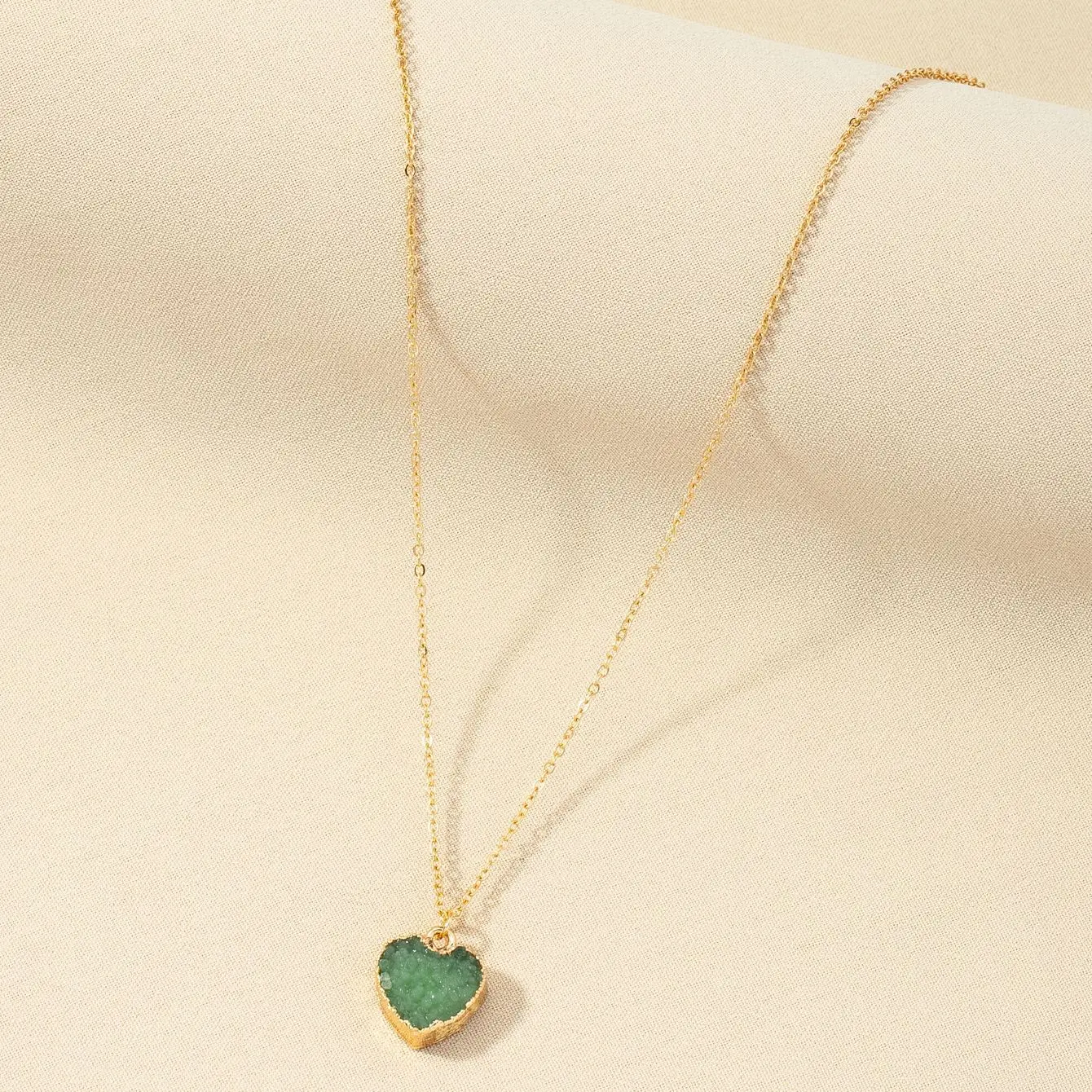 

Crystal Cz Heart Pendant Necklace For Women Gold Chain Necklaces Wedding Engagement Jewerly Gift