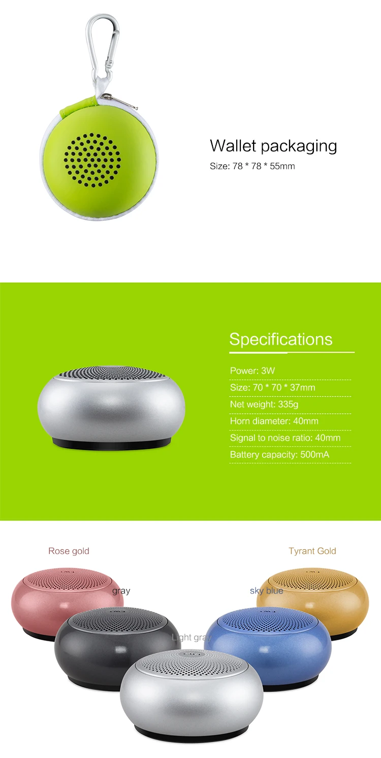 New Design Professional Mini Portable Wireless Blue tooth Outdoor Home Theater Speaker Play Video A110 - ANKUX.COM
