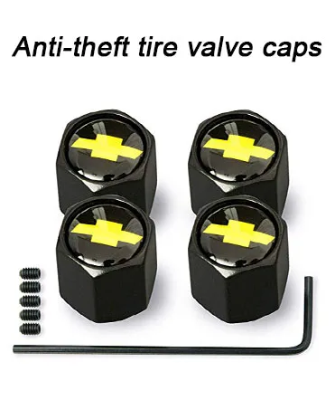 Red Dust Caps Valve Tire stem Locking Anti theft Mini Fiat VW Audi BMW Merc #209 