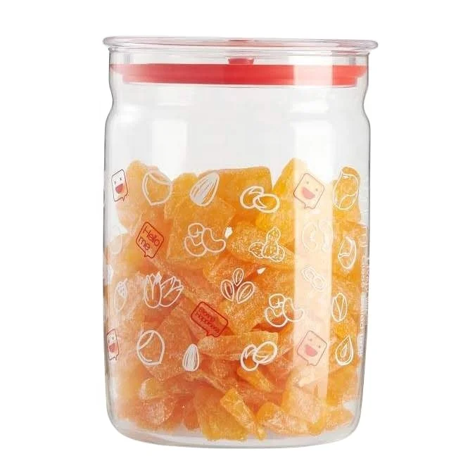 

1600ml Clear Seal Pot / Food Grade Seal Pot for sale, Transparent color