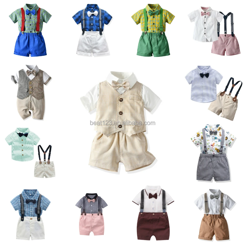 

Children Short Sleeve Suit 2022 Summer Boys 2-11 years Old Male Baby T shirt Shorts Two sets