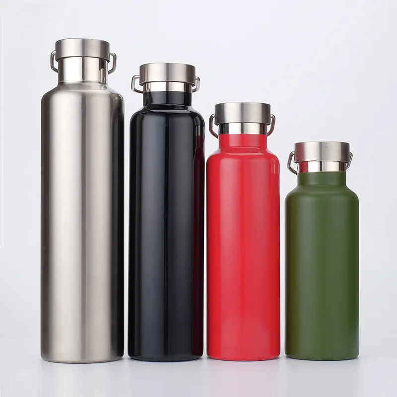 

35 Oz Thermos Vacuum Flask Water Bottle with Handle Gourde Sport Termo Bottles Sport Wasserflasche Termos Cups Bouteille Inox