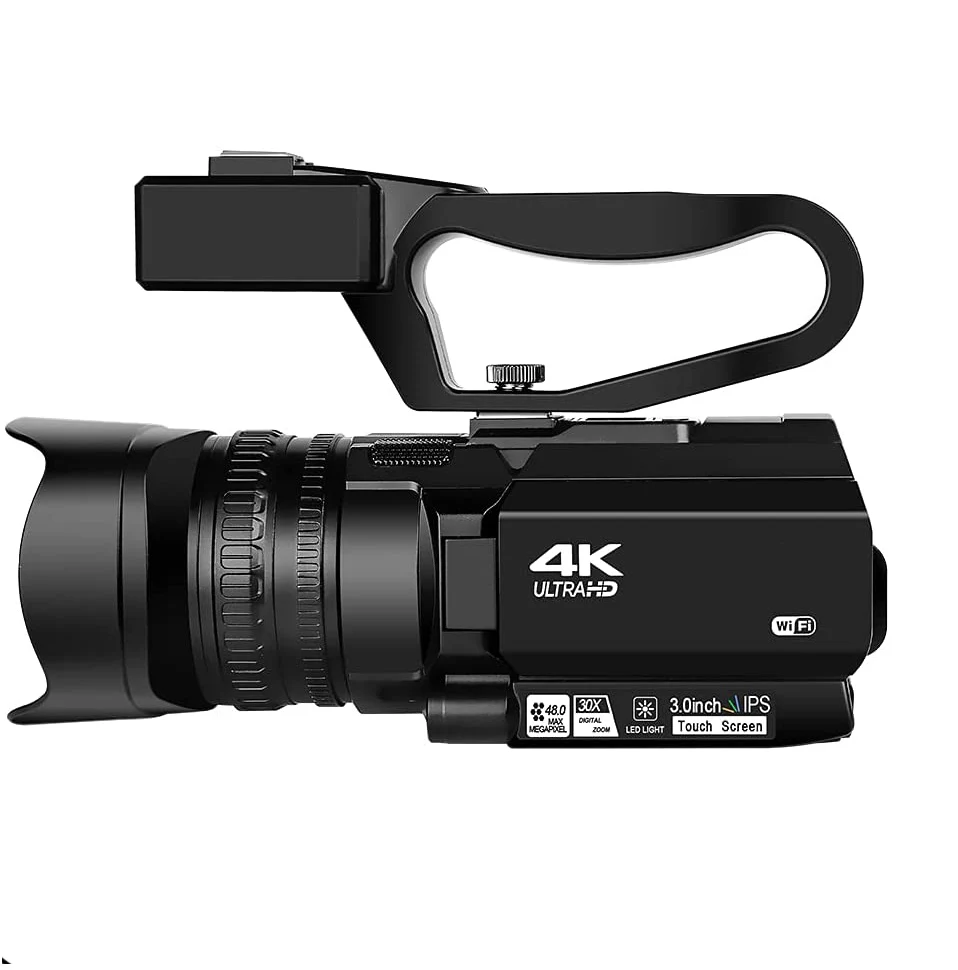 

professional video camera digital full hd, 24 mega pixels digital video camera, hd digital video camera, Black