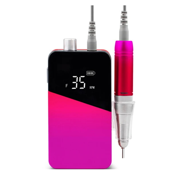 

Cheap Price 35000 Rpm Electric Gradient Color Electric Nail Drill