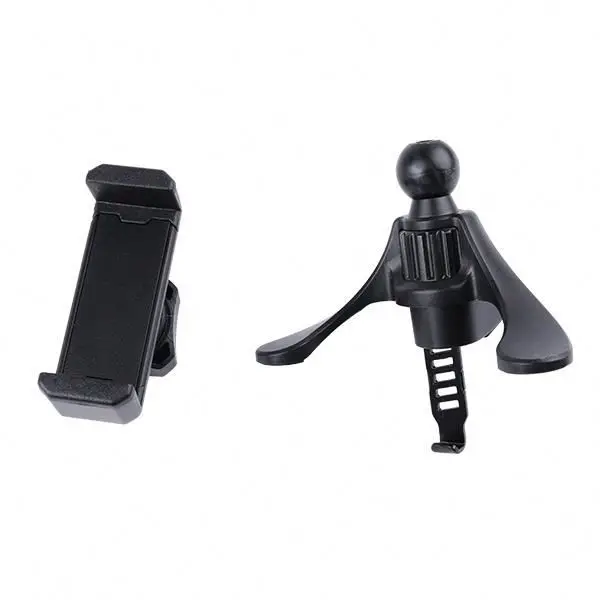 

For smart phone car holder REKmk air vent cell phone holder, Black