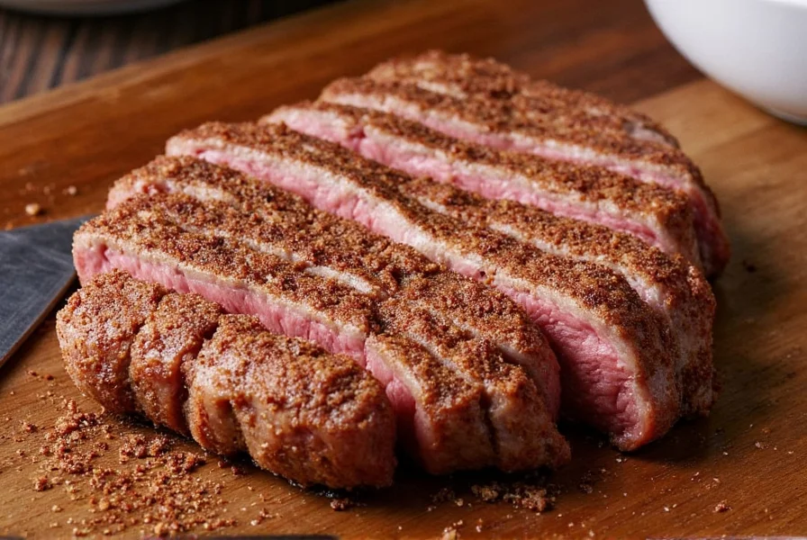 Steak with Rub